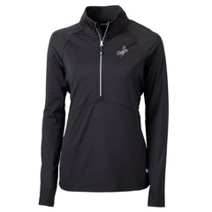 Los Angeles Dodgers Cutter & Buck Women's Adapt Eco Knit Stretch Recycled Half-Zip DryTec Top | MLB For sale