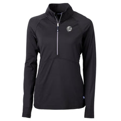 New York Yankees Cutter & Buck Women's Adapt Eco Knit Stretch Recycled Half-Zip DryTec Top | MLB Shop