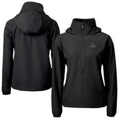 Boston Red Sox Cutter & Buck Women's Charter Eco Recycled Half-Zip Anorak Jacket | MLB US