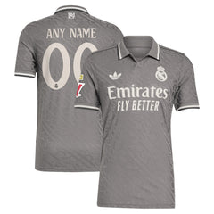 Real Madrid Originals 2024/25 Third Custom Jersey Charcoal - Adidas