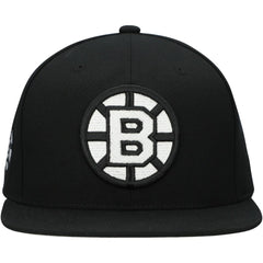 Boston Bruins Mitchell & Ness Team Snapback Hat For Sale