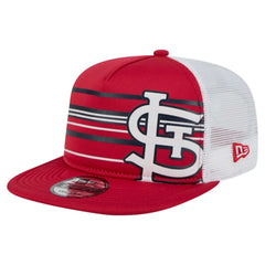 St. Louis Cardinals New Era 9FIFTY A-Frame Trucker Snapback Hat | MLB Discount