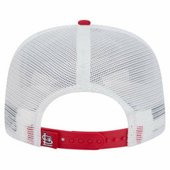 St. Louis Cardinals New Era 9FIFTY A-Frame Trucker Snapback Hat | MLB Discount