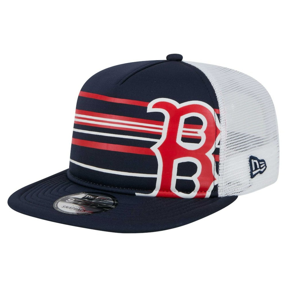 Boston Red Sox New Era 9FIFTY A-Frame Trucker Snapback Hat | MLB Sale