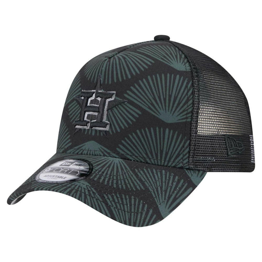 Houston Astros New Era 9FORTY A-Frame Trucker Adjustable Hat | MLB On Sale