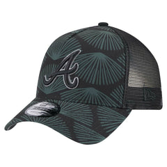 Atlanta Braves New Era 9FORTY A-Frame Trucker Adjustable Hat | MLB Outlet