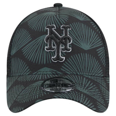 New York Mets New Era 9FORTY A-Frame Trucker Adjustable Hat | MLB New