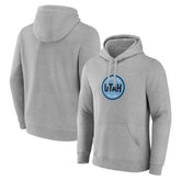 Utah Mammoth Fanatics Draft Logo Pullover Hoodie For Sale