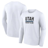 Utah Mammoth Fanatics Secondary Logo Long Sleeve T-Shirt For Sale