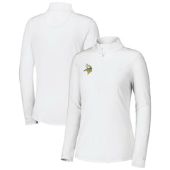 Minnesota Vikings Tommy Bahama Women's Sport Playa Vista IslandZone Quarter-Zip Jacket