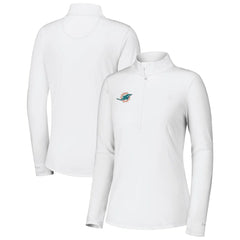 Miami Dolphins Tommy Bahama Women's Sport Playa Vista IslandZone Quarter-Zip Jacket