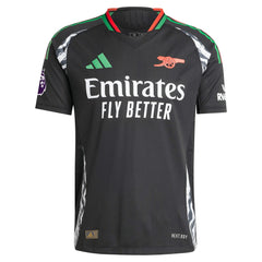 Bukayo Saka Arsenal 2024/25 Away Player Jersey Black - Adidas