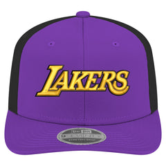 Los Angeles Lakers Statement Edition Jersey Hook 9SEVENTY Stretch-Snap Hat New