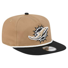 Miami Dolphins New Era Desert Golfer Snapback Hat