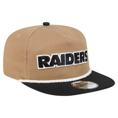 Las Vegas Raiders New Era Desert Golfer Snapback Hat