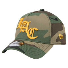 Los Angeles Chargers New Era Mystic Camo A-Frame 9FORTY Adjustable Hat