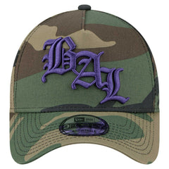 Baltimore Ravens New Era Mystic Camo A-Frame 9FORTY Adjustable Hat