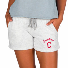 Cleveland Guardians Concepts Sport Women's Mainstream French Terry Tri-Blend Shorts | MLB Shop