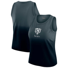 Chicago Bears WEAR by Erin Andrews x Gracie Hunt Women's Ombre Tank Top