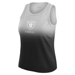 Las Vegas Raiders WEAR by Erin Andrews x Gracie Hunt Women's Ombre Tank Top