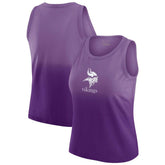 Minnesota Vikings WEAR by Erin Andrews x Gracie Hunt Women's Ombre Tank Top