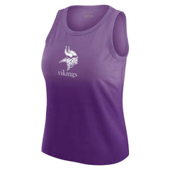 Minnesota Vikings WEAR by Erin Andrews x Gracie Hunt Women's Ombre Tank Top