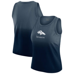 Denver Broncos WEAR by Erin Andrews x Gracie Hunt Women's Ombre Tank Top