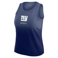 New York Giants WEAR by Erin Andrews x Gracie Hunt Women's Ombre Tank Top
