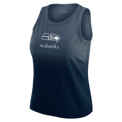 Seattle Seahawks WEAR by Erin Andrews x Gracie Hunt Women's Ombre Tank Top