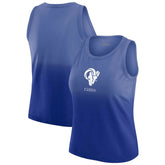 Los Angeles Rams WEAR by Erin Andrews x Gracie Hunt Women's Ombre Tank Top
