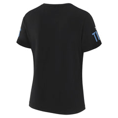 Tennessee Titans WEAR by Erin Andrews x Gracie Hunt Women's Draft Me Lace-Up T-Shirt