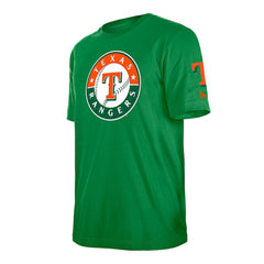 Texas Rangers New Era St. Patrick's Day Shamrock Fill T-Shirt | MLB New