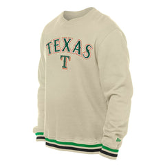 Texas Rangers New Era St. Patrick's Day Twill Pullover Sweatshirt | MLB Discount