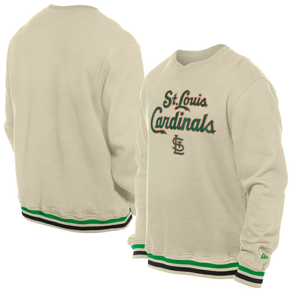 St. Louis Cardinals New Era St. Patrick's Day Twill Pullover Sweatshirt | MLB New