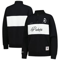 Green Bay Packers Mitchell & Ness Women's Quarter-Zip Jacket