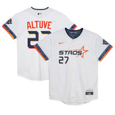 Jose Altuve Houston Astros Preschool 2025 City Connect Limited Player Jersey - White
