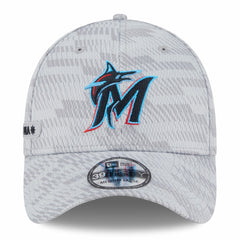 Miami Marlins New Era 2025 MLB Clubhouse 39THIRTY Flex Hat | MLB New