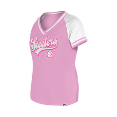 Pittsburgh Steelers New Era Women's Mommy & Me V-Neck T-Shirt