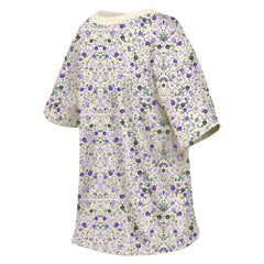 Baltimore Ravens New Era Women's Glam Game Floral Scoop Neck T-Shirt