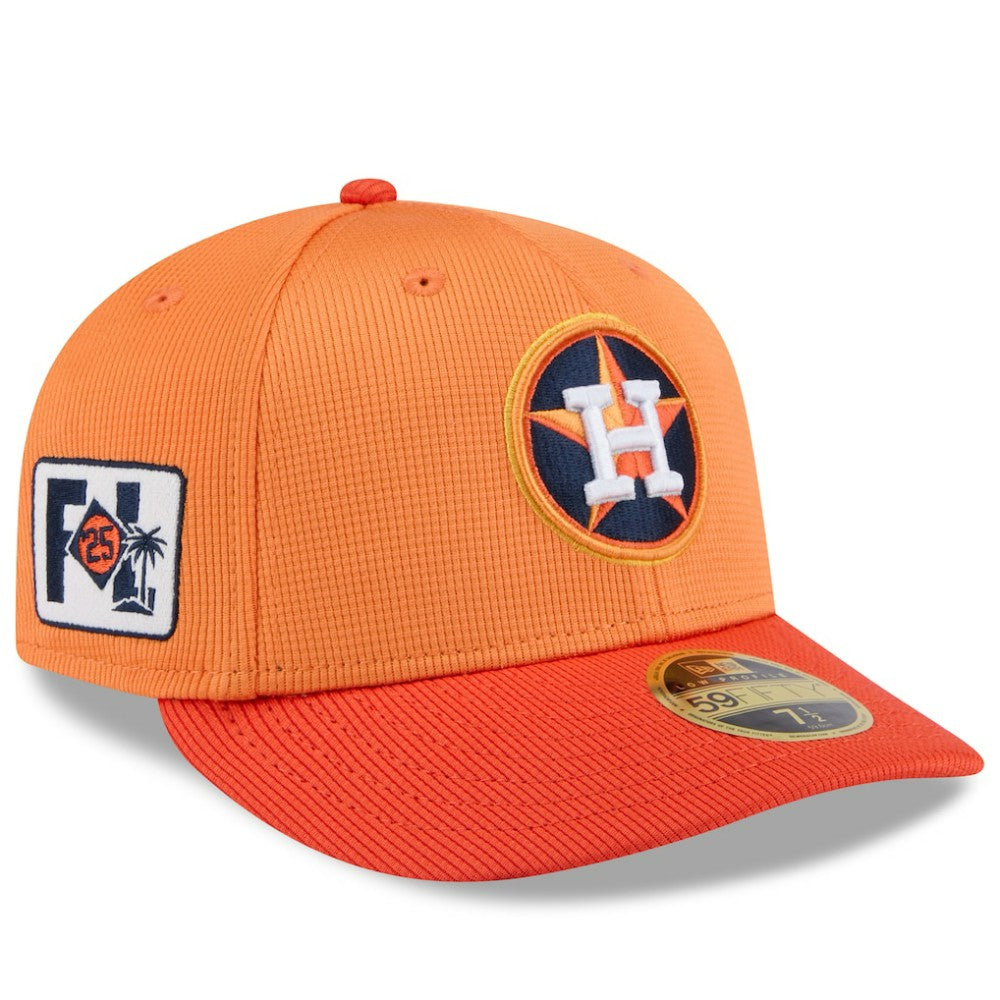 Houston Astros New Era 2025 Spring Training Low Profile 59FIFTY Fitted Hat | MLB Discount