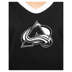 Colorado Avalanche New Era Women's Game Day Rhinestuds T-Shirt Outlet