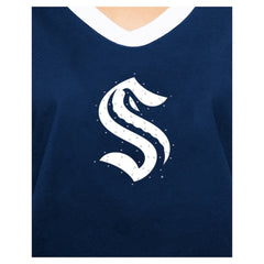 Seattle Kraken New Era Women's Game Day Rhinestuds T-Shirt Online