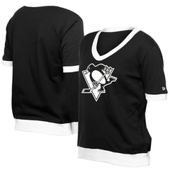 Pittsburgh Penguins New Era Women's Game Day Rhinestuds T-Shirt Sale