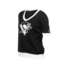 Pittsburgh Penguins New Era Women's Game Day Rhinestuds T-Shirt Sale