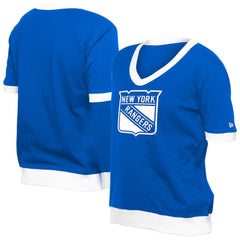 New York Rangers New Era Women's Game Day Rhinestuds T-Shirt Discount