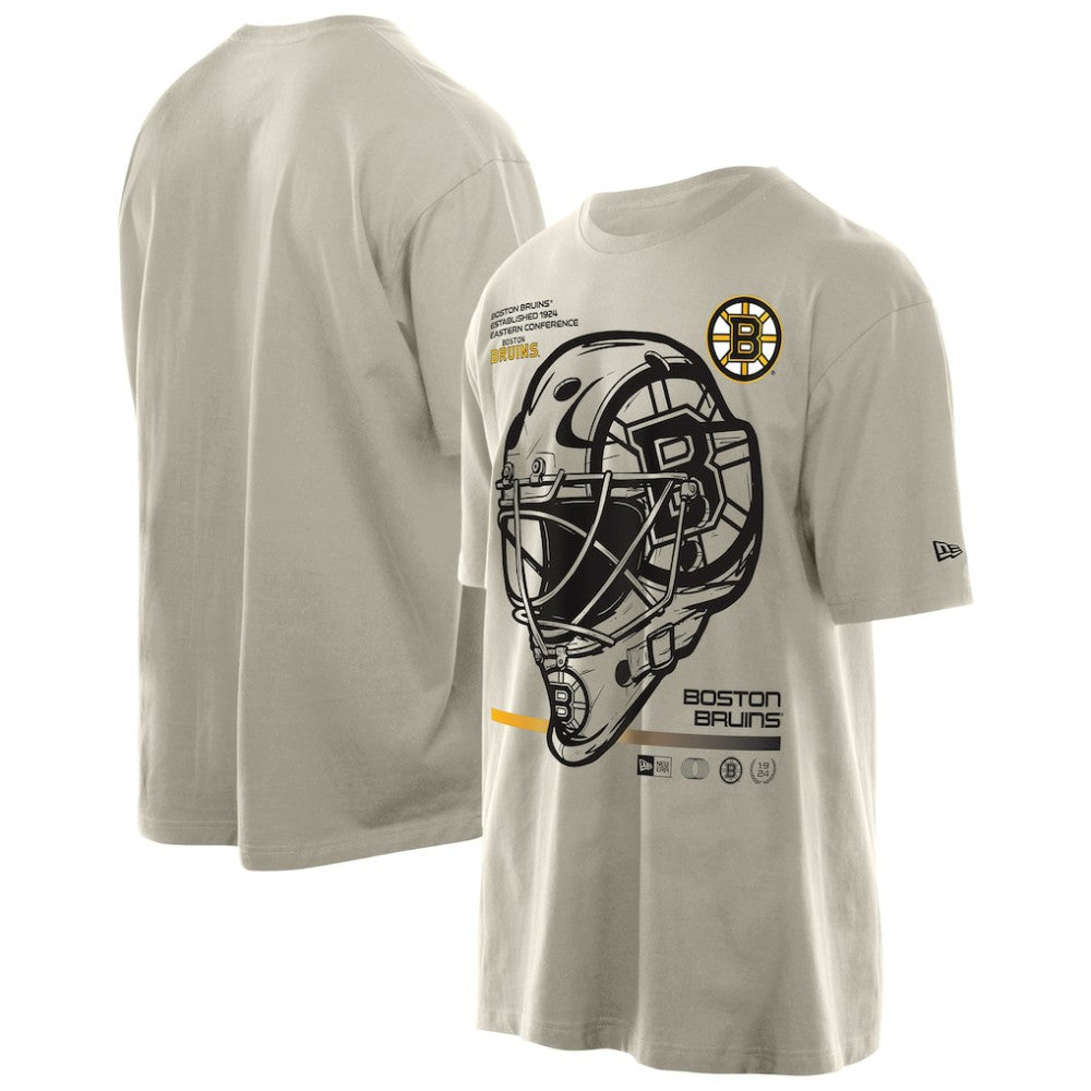 Boston Bruins New Era Goalie Mask T-Shirt Sale