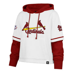 St. Louis Cardinals '47 Women's Trifecta Shortstop Cropped Pullover Hoodie | MLB On Sale