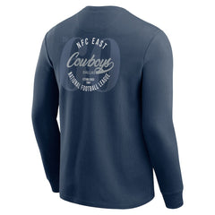 Dallas Cowboys Fanatics Darius Rucker Collection Washed Waffle-Knit Long Sleeve T-Shirt