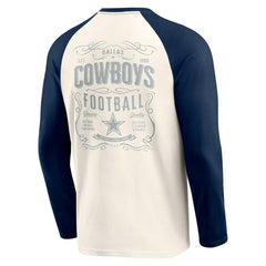 Dallas Cowboys Fanatics Darius Rucker Collection Raglan Henley Long Sleeve T-Shirt