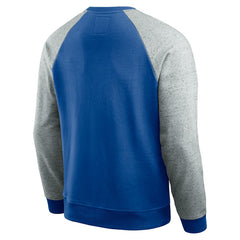 Dallas Cowboys Fanatics Darius Rucker Collection Throwback Color Block Raglan Pullover Sweatshirt